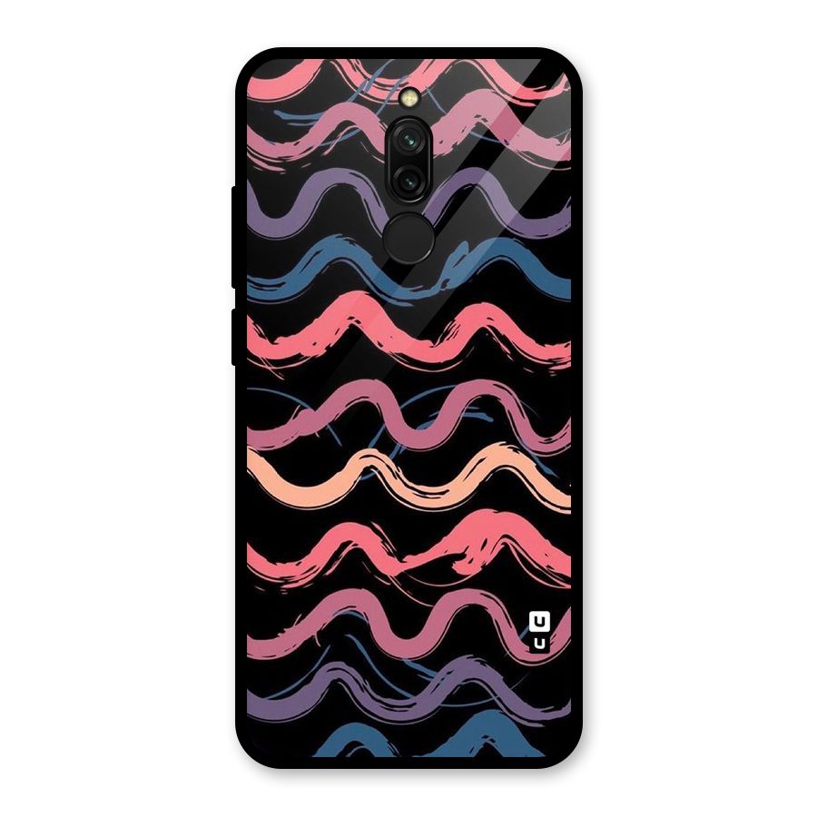 Ribbon Art Glass Back Case for Redmi 8