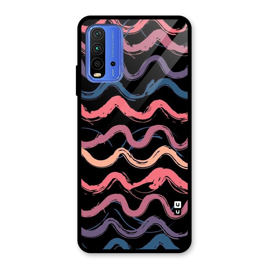 Ribbon Art Glass Back Case for Redmi 9 Power