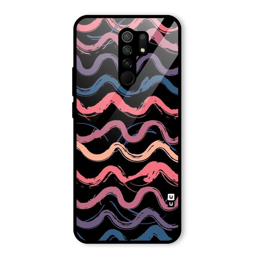 Ribbon Art Glass Back Case for Redmi 9 Prime