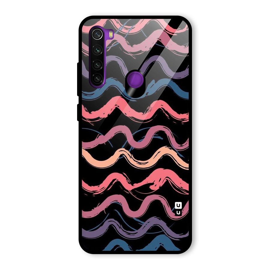 Ribbon Art Glass Back Case for Redmi Note 8