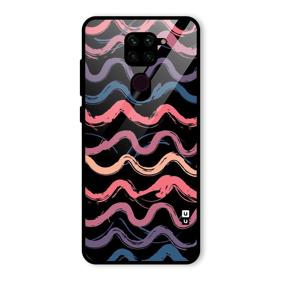 Ribbon Art Glass Back Case for Redmi Note 9