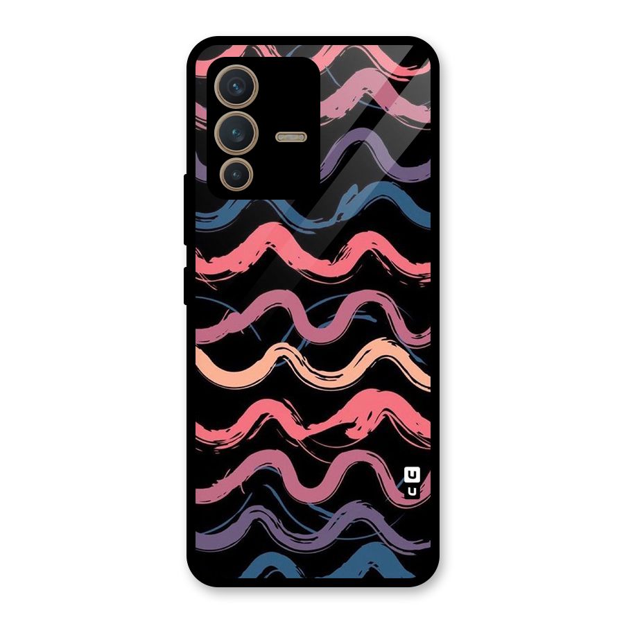 Ribbon Art Glass Back Case for Vivo V23 5G
