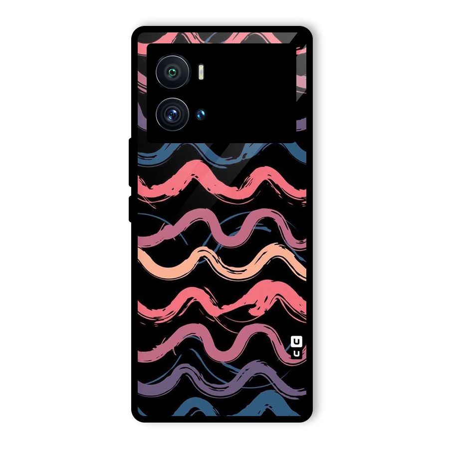 Ribbon Art Glass Back Case for Vivo iQOO 9 Pro
