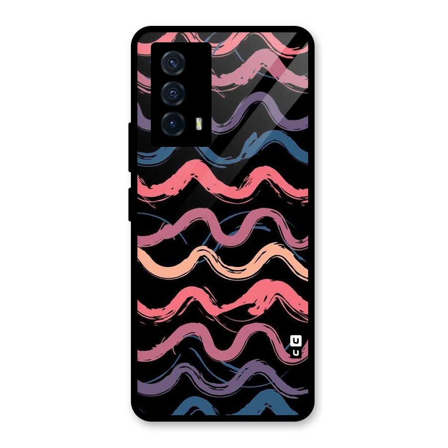 Ribbon Art Glass Back Case for Vivo iQOO Z5
