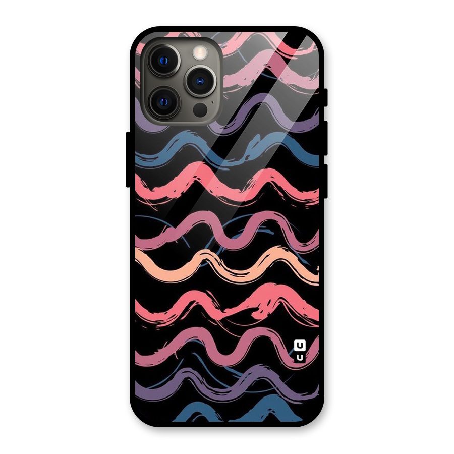 Ribbon Art Glass Back Case for iPhone 12 Pro Max