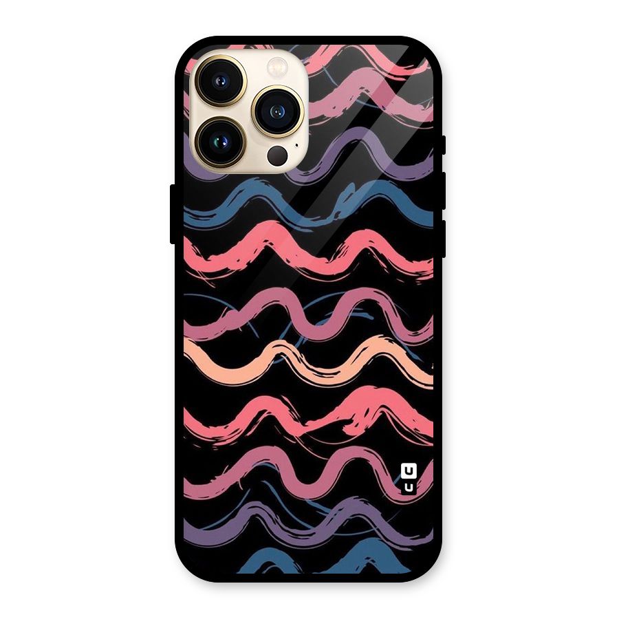 Ribbon Art Glass Back Case for iPhone 13 Pro Max
