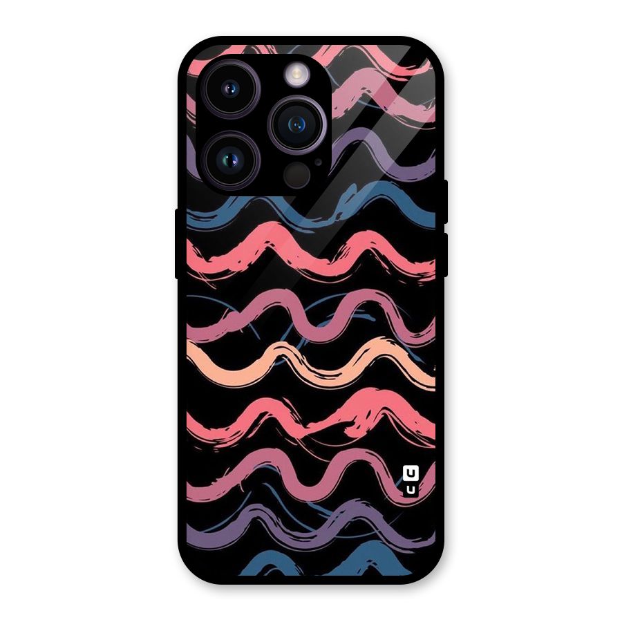 Ribbon Art Glass Back Case for iPhone 14 Pro