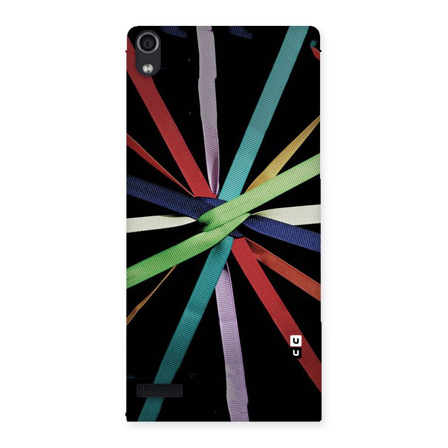 Ribbon Design Back Case for Ascend P6