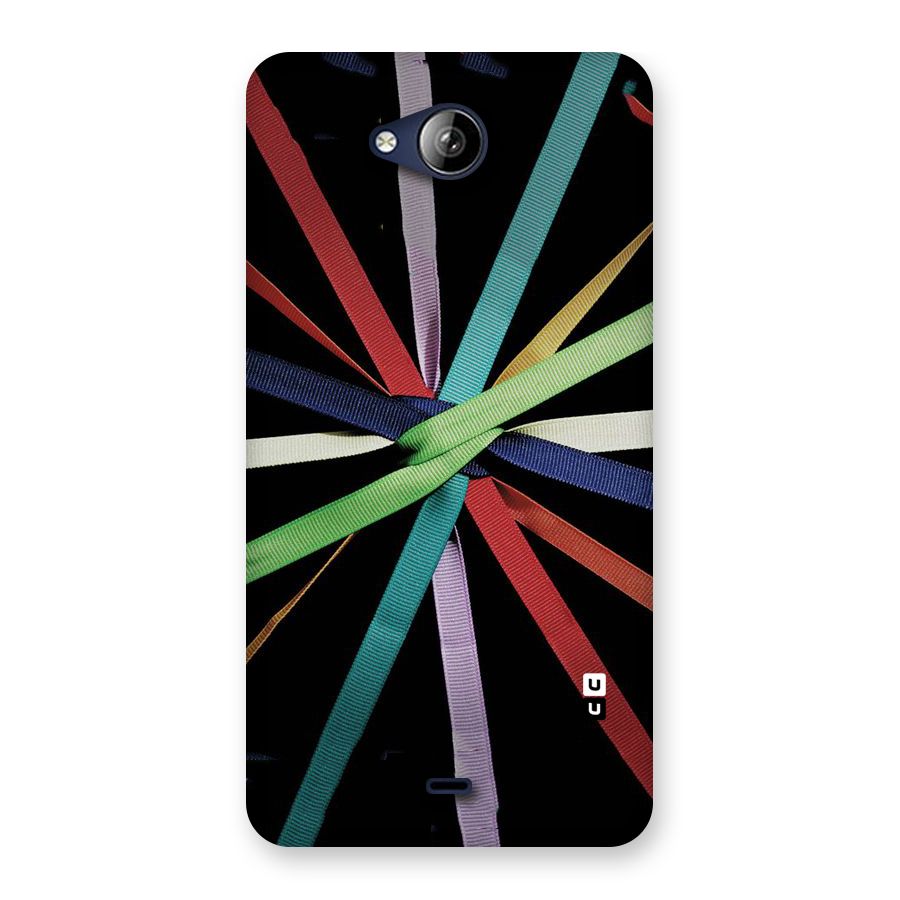 Ribbon Design Back Case for Canvas Play Q355
