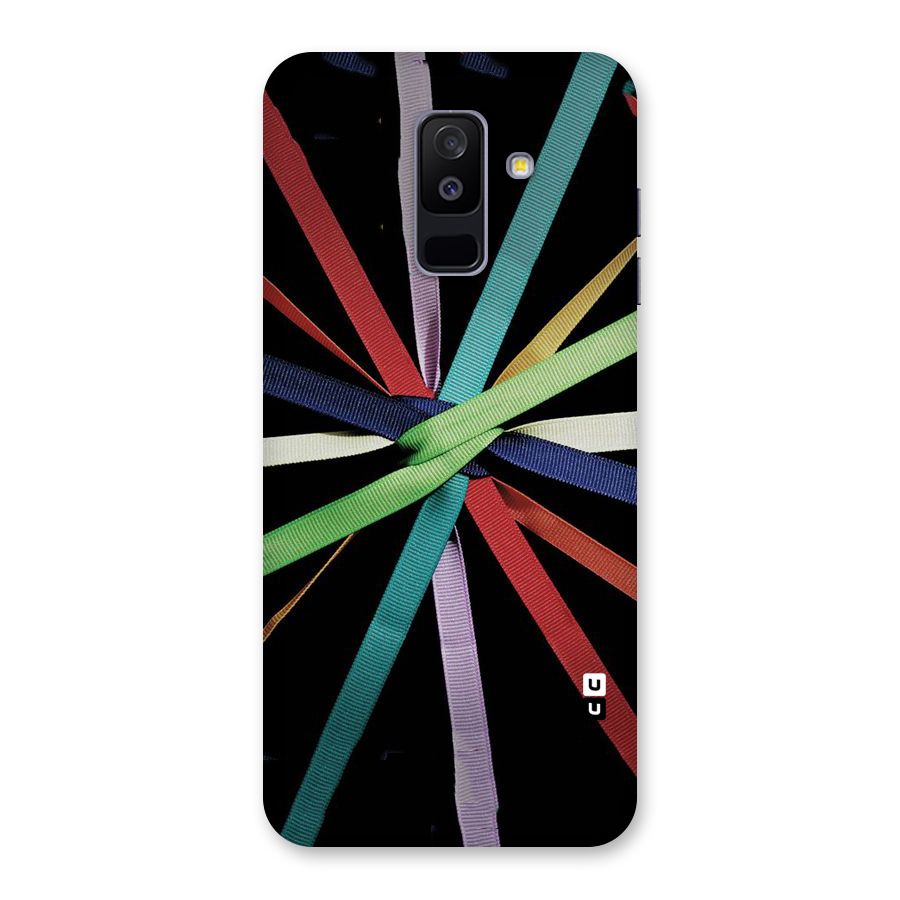 Ribbon Design Back Case for Galaxy A6 Plus