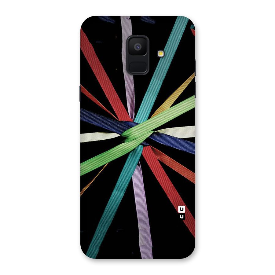 Ribbon Design Back Case for Galaxy A6 (2018)