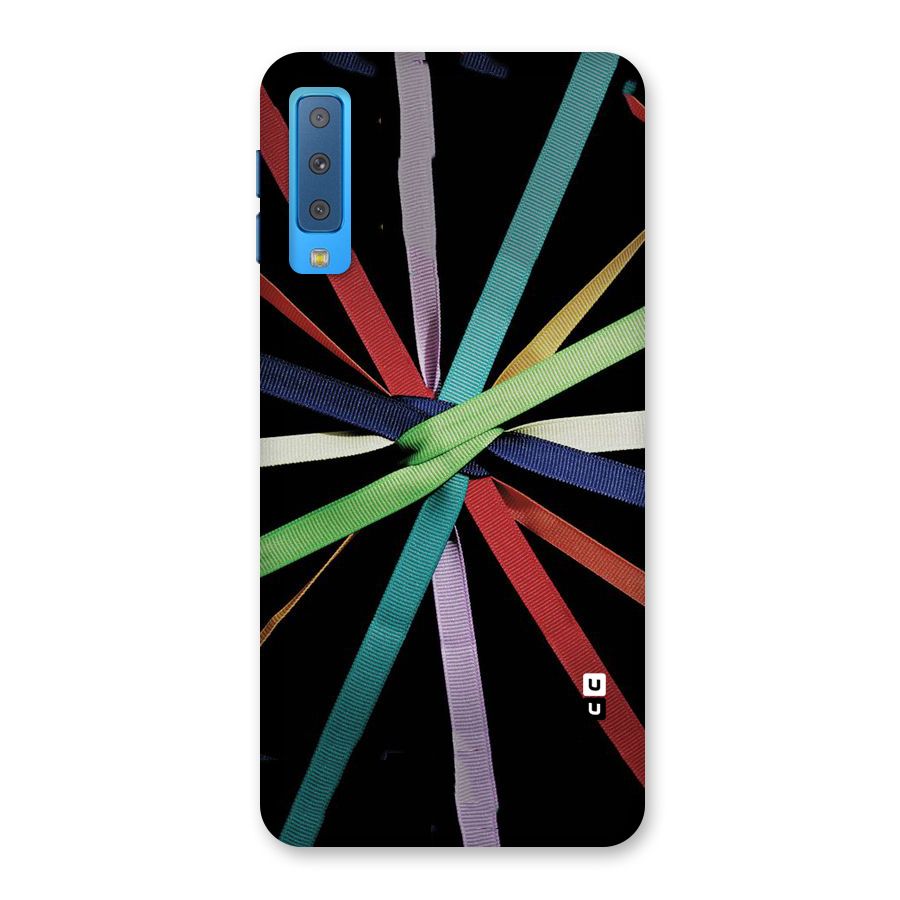Ribbon Design Back Case for Galaxy A7 (2018)