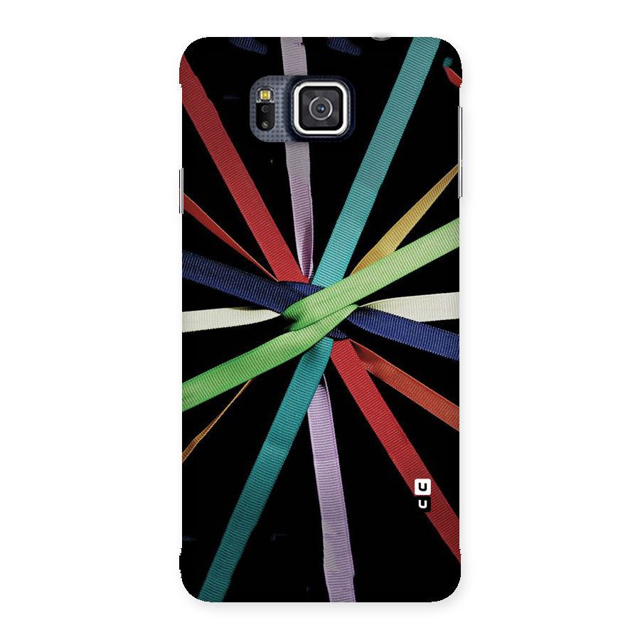 Ribbon Design Back Case for Galaxy Alpha