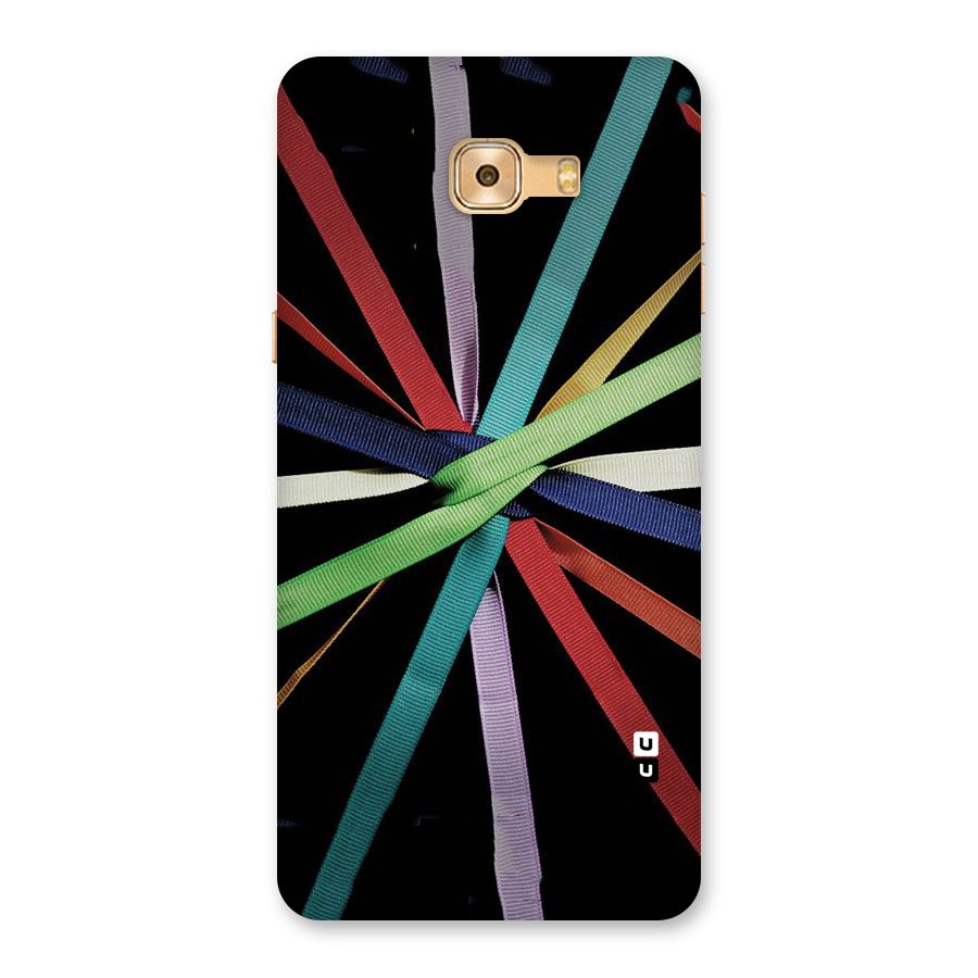 Ribbon Design Back Case for Galaxy C9 Pro