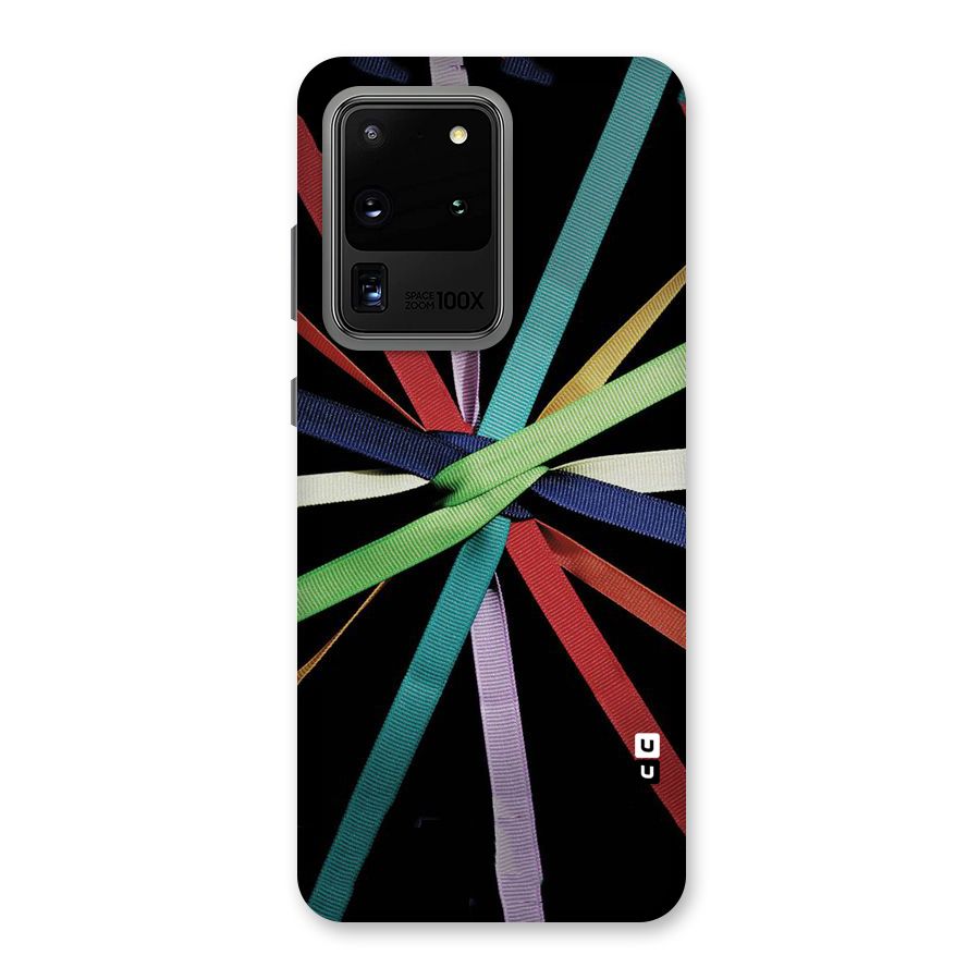 Ribbon Design Back Case for Galaxy S20 Ultra