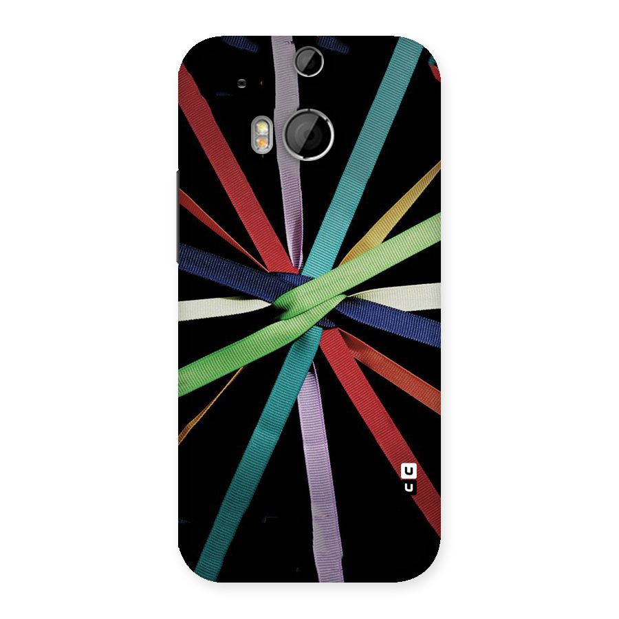Ribbon Design Back Case for HTC One M8