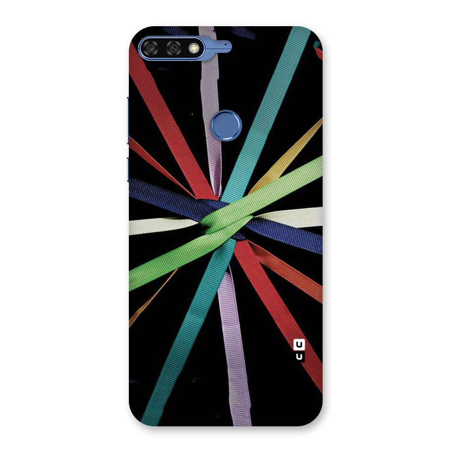 Ribbon Design Back Case for Honor 7C
