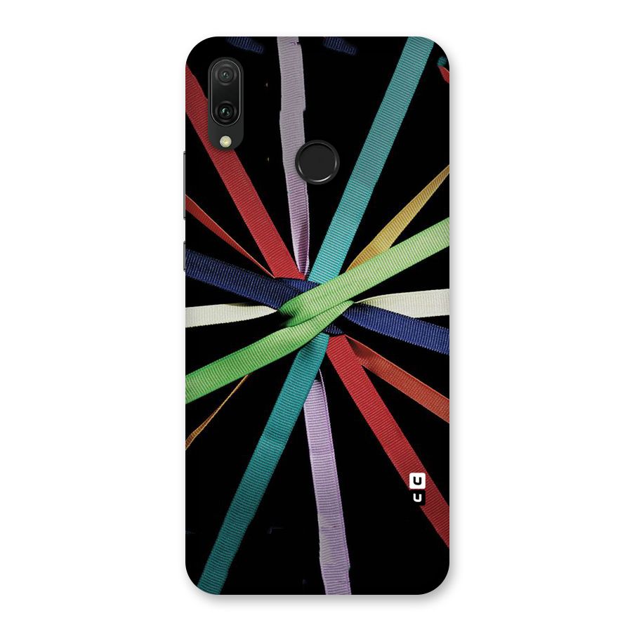 Ribbon Design Back Case for Huawei Y9 (2019)