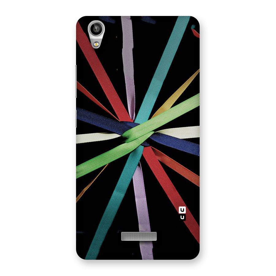 Ribbon Design Back Case for Lava-Pixel-V1