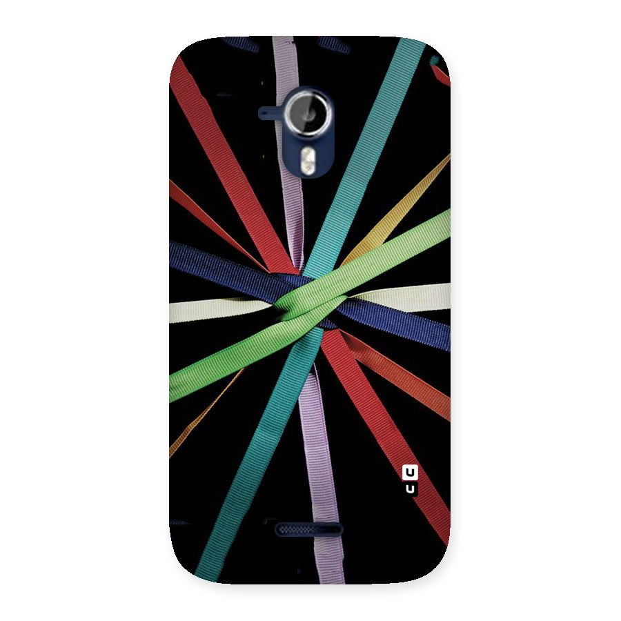 Ribbon Design Back Case for Micromax Canvas Magnus A117