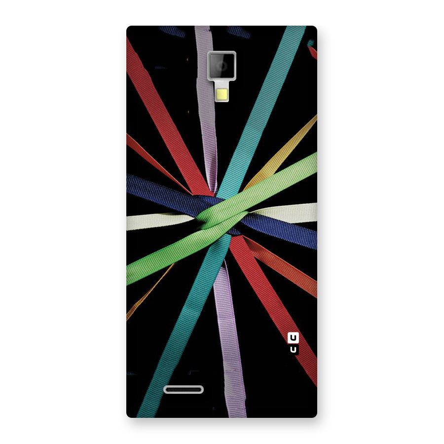 Ribbon Design Back Case for Micromax Canvas Xpress A99