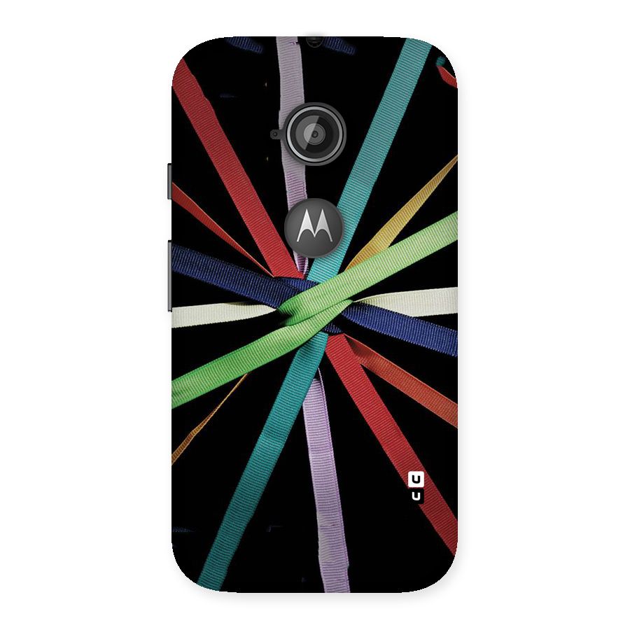 Ribbon Design Back Case for Moto E 2nd Gen
