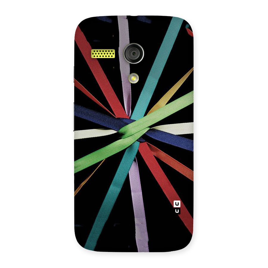 Ribbon Design Back Case for Moto G