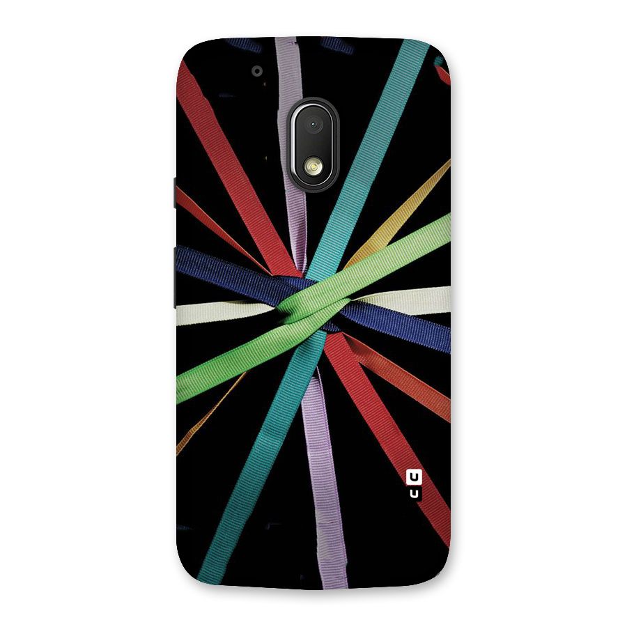 Ribbon Design Back Case for Moto G4 Play