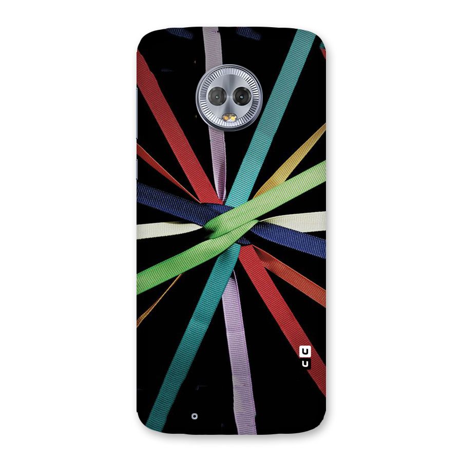 Ribbon Design Back Case for Moto G6