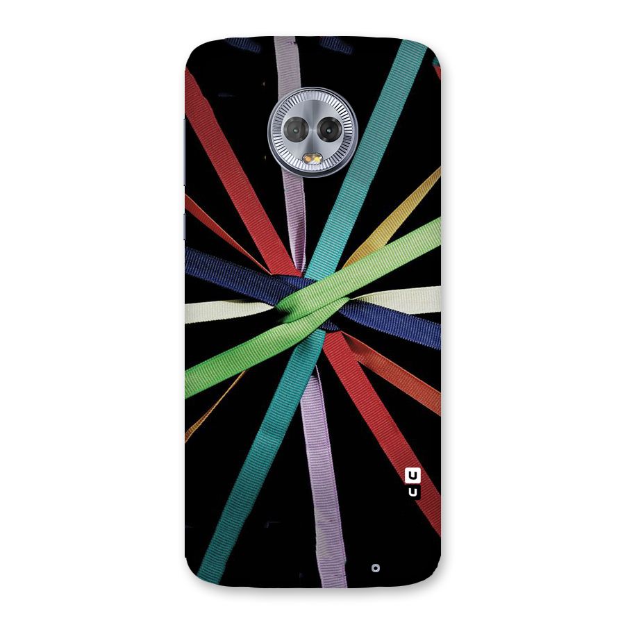 Ribbon Design Back Case for Moto G6 Plus