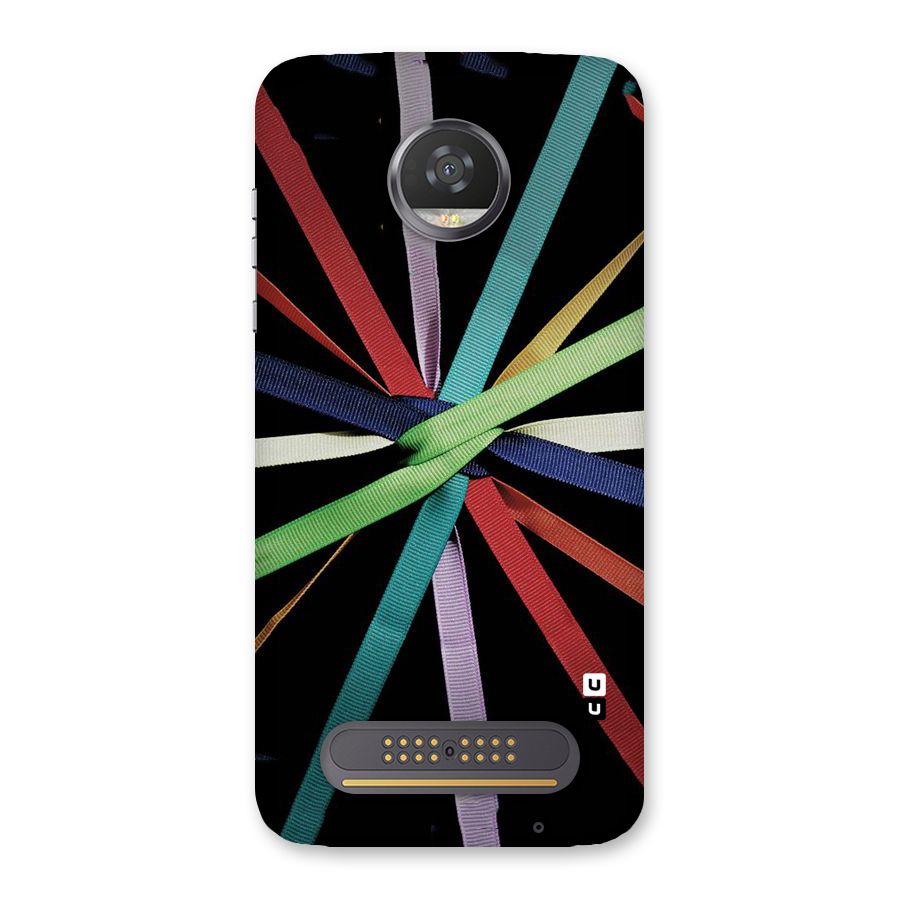 Ribbon Design Back Case for Moto Z2 Play