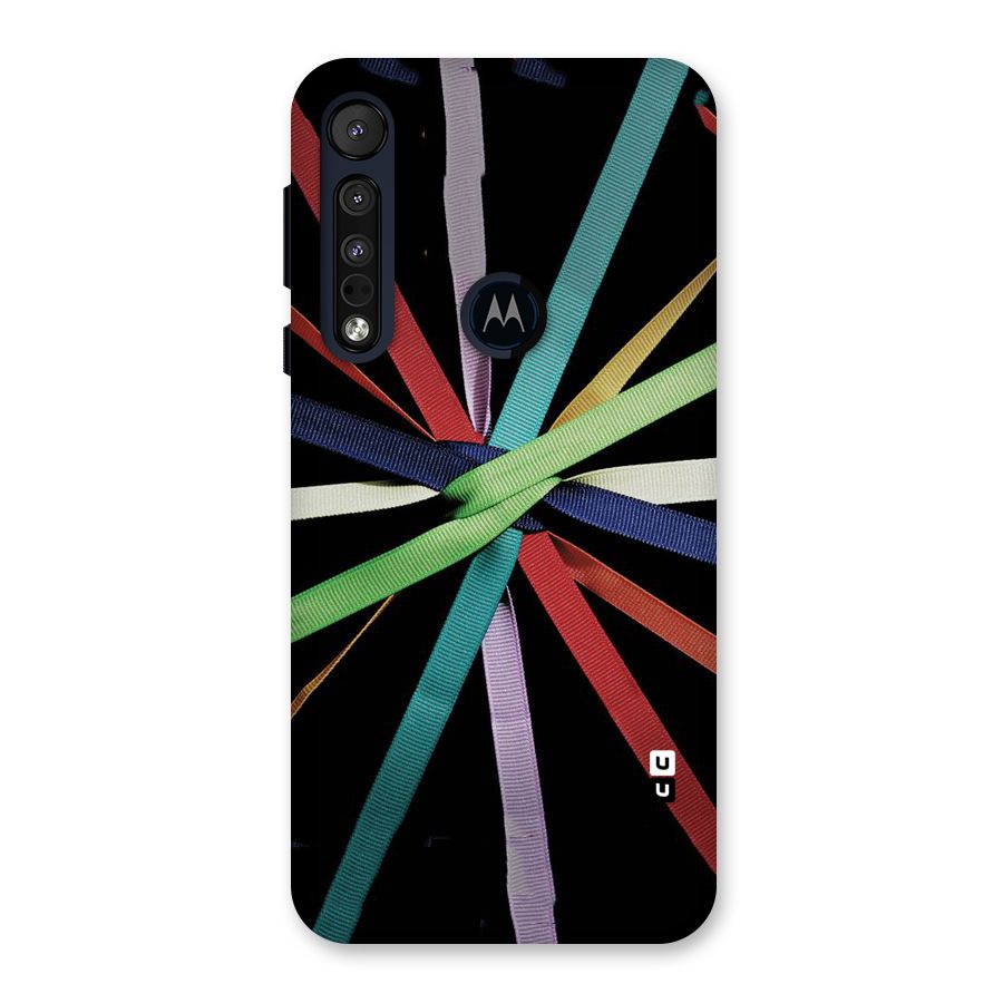 Ribbon Design Back Case for Motorola One Macro