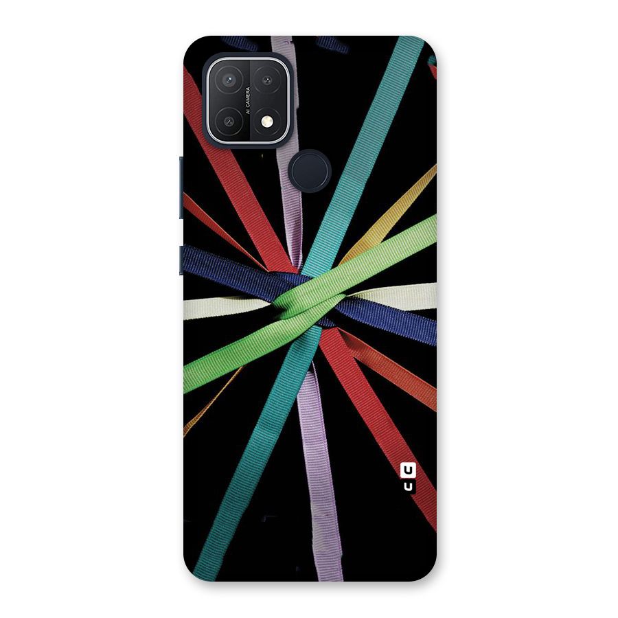 Ribbon Design Back Case for Oppo A15s