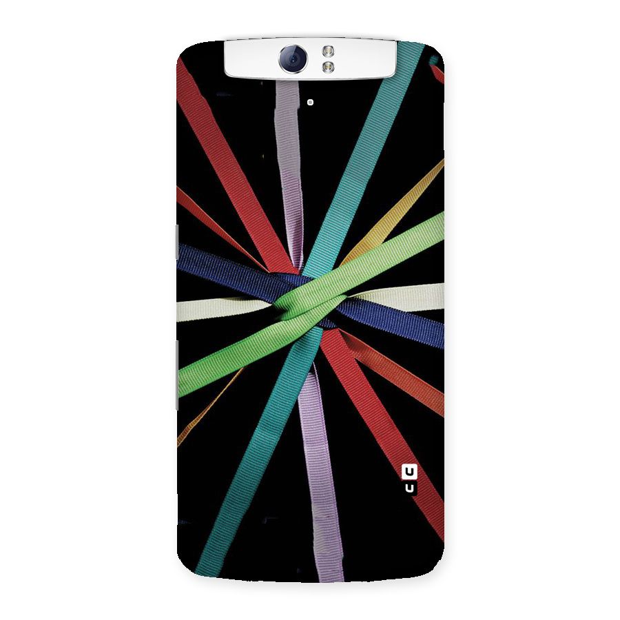 Ribbon Design Back Case for Oppo N1