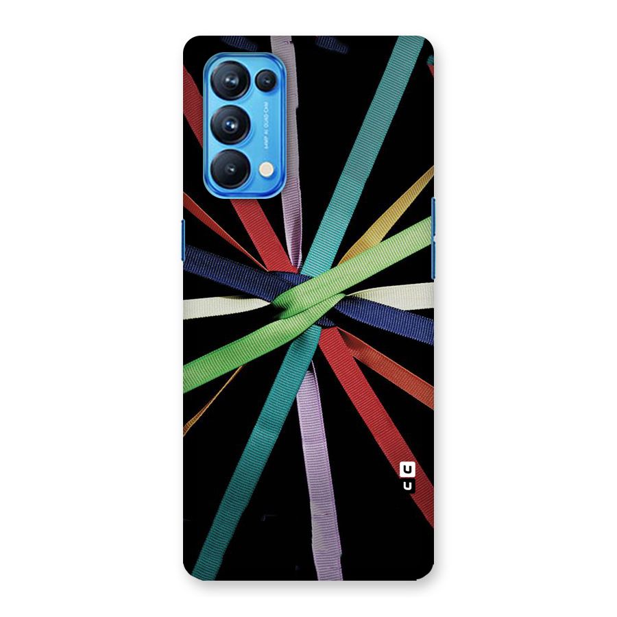 Ribbon Design Back Case for Oppo Reno5 Pro 5G