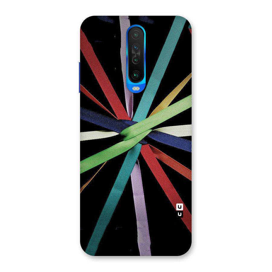 Ribbon Design Back Case for Poco X2