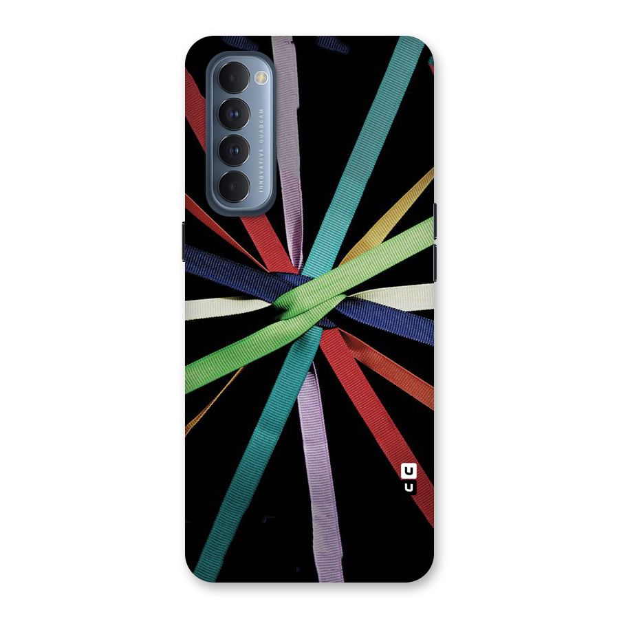 Ribbon Design Back Case for Reno4 Pro