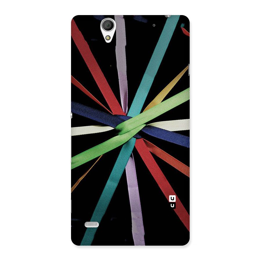 Ribbon Design Back Case for Sony Xperia C4