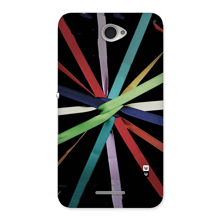 Ribbon Design Back Case for Sony Xperia E4