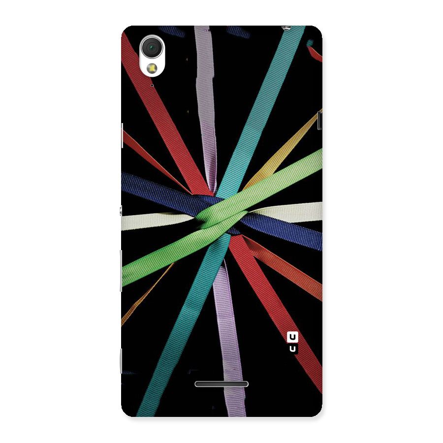 Ribbon Design Back Case for Sony Xperia T3