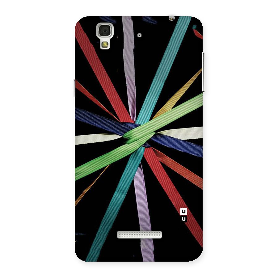 Ribbon Design Back Case for YU Yureka Plus