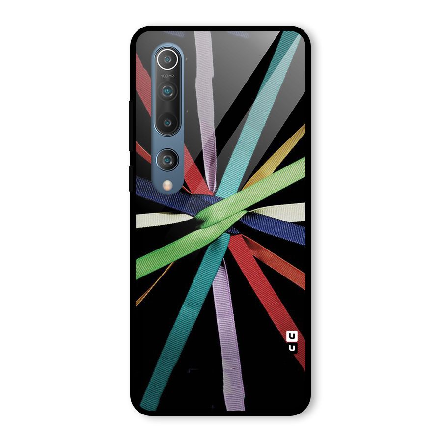 Ribbon Design Glass Back Case for Mi 10