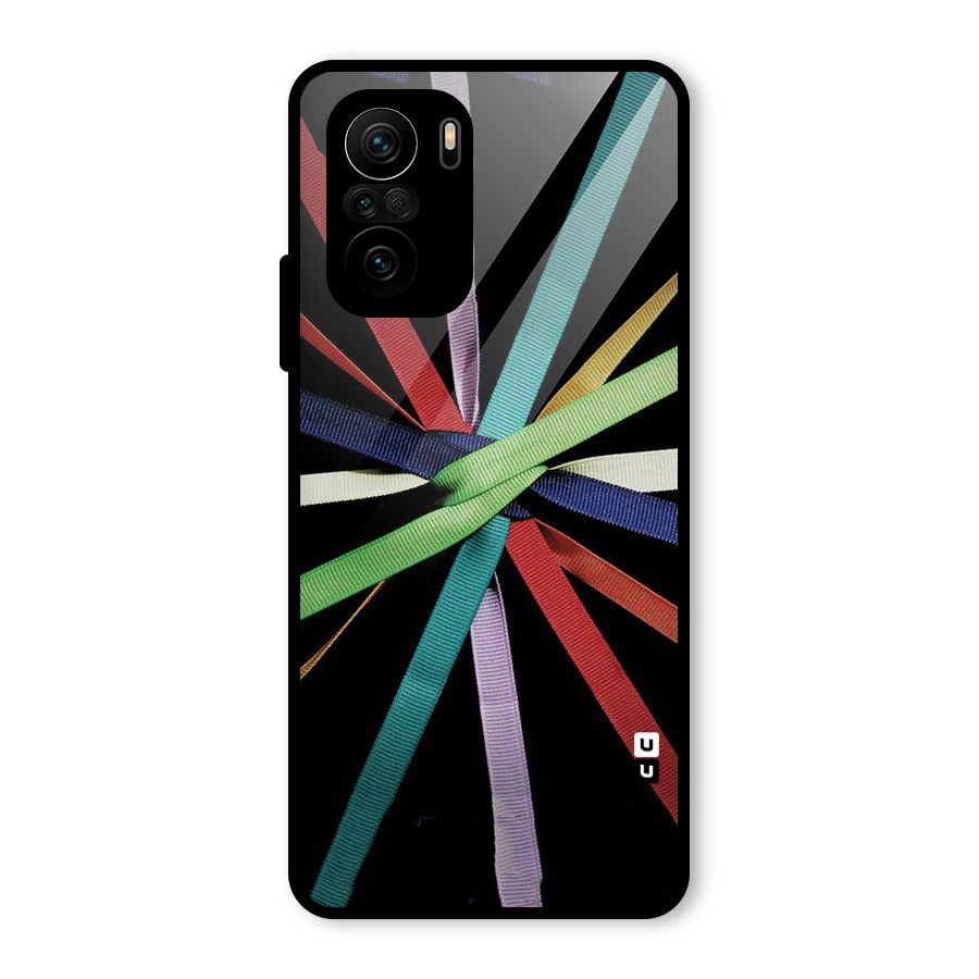 Ribbon Design Glass Back Case for Mi 11X Pro