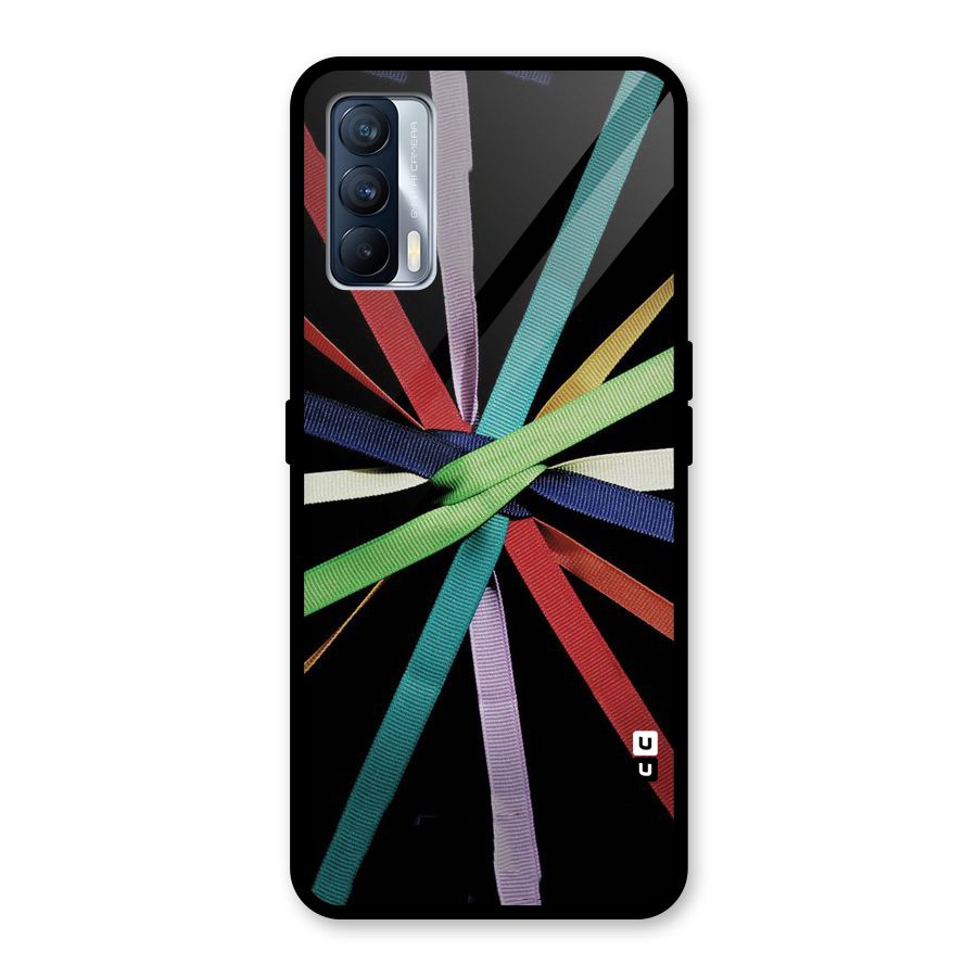 Ribbon Design Glass Back Case for Realme X7