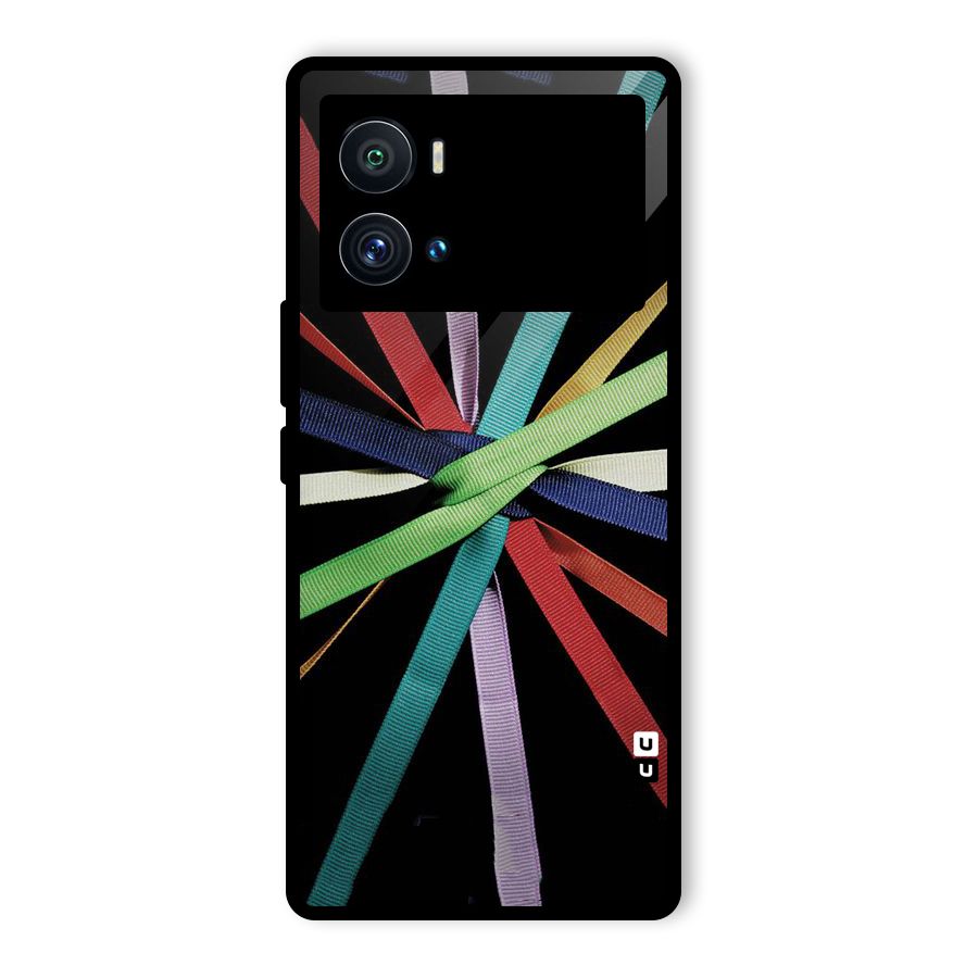 Ribbon Design Glass Back Case for Vivo iQOO 9 Pro