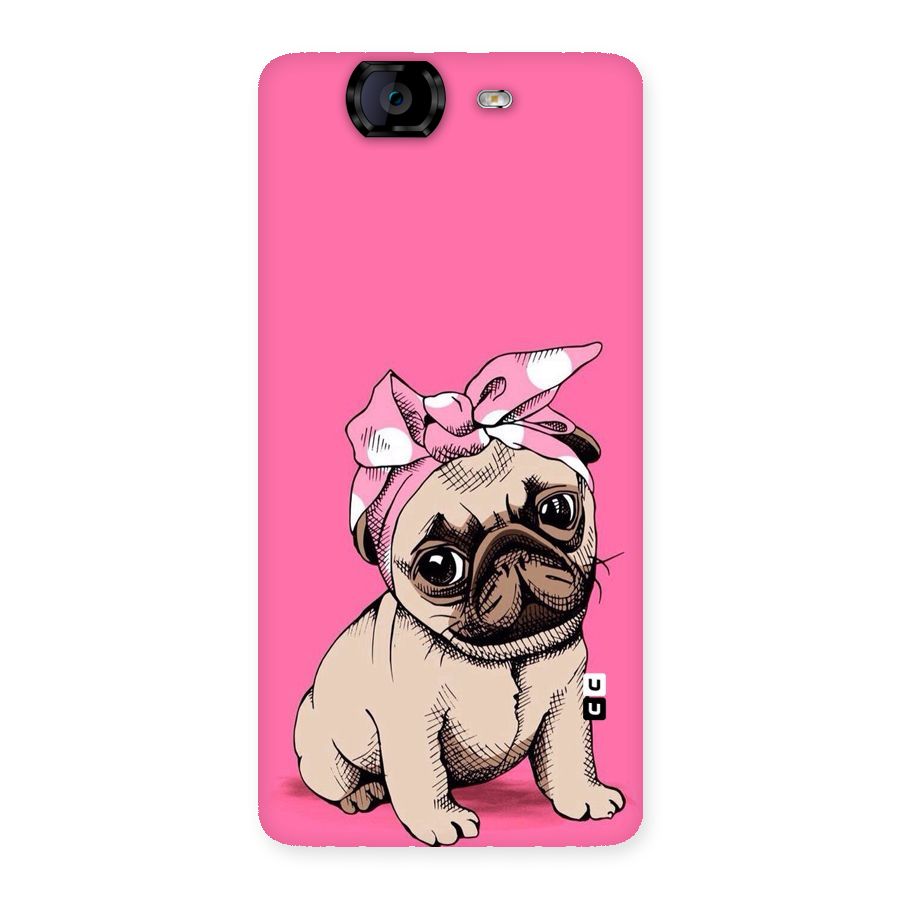 Ribbon Doggo Back Case for Canvas Knight A350
