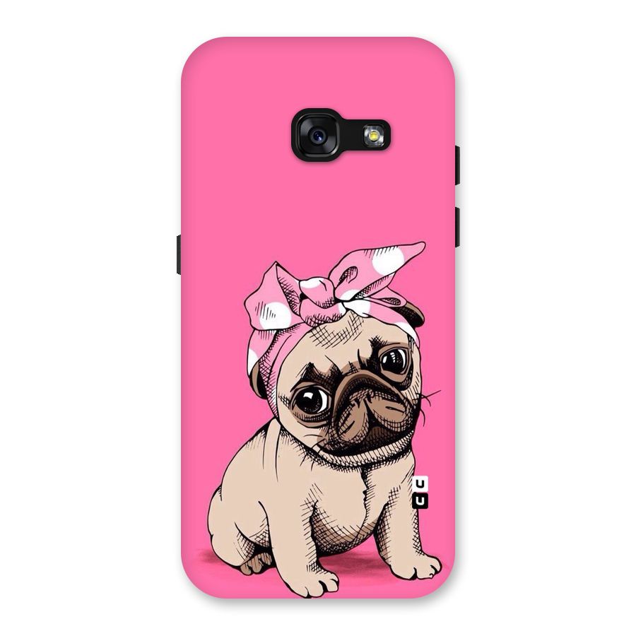 Ribbon Doggo Back Case for Galaxy A3 (2017)