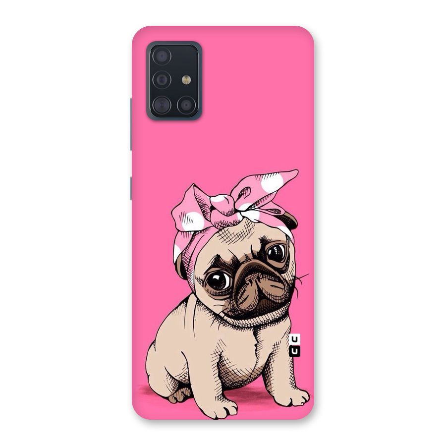 Ribbon Doggo Back Case for Galaxy A51