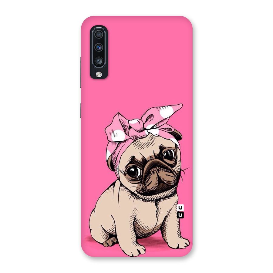 Ribbon Doggo Back Case for Galaxy A70