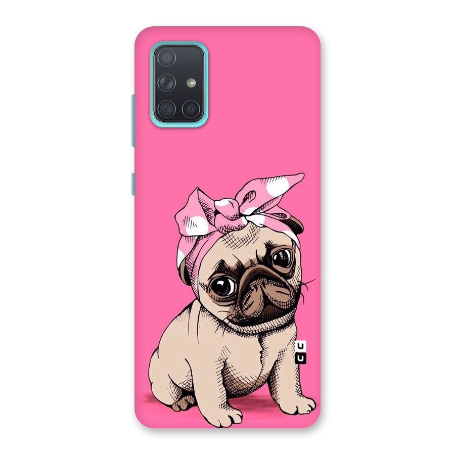 Ribbon Doggo Back Case for Galaxy A71